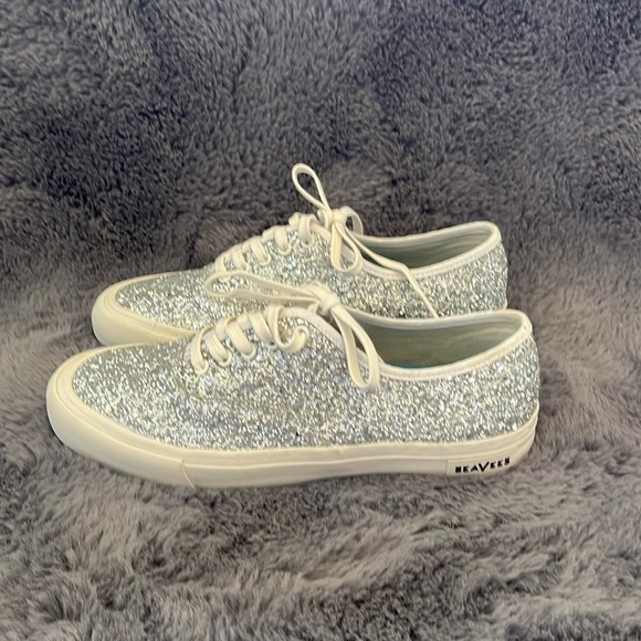 SeaVees Shoes - Seavees Silver Glitter NWOB Sneakers